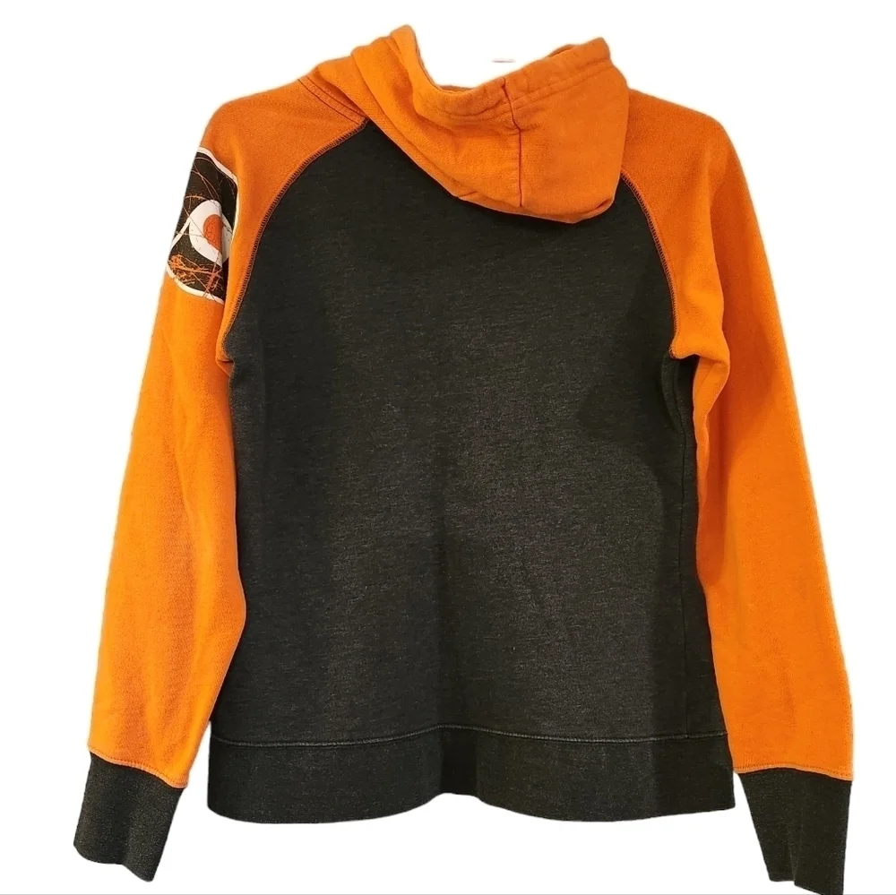 Philadelphia Flyers Hockey Zip Up Hooded Sweatshirt Size Medium